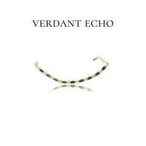 Synthetic crystal cube mosaic bracelet-2