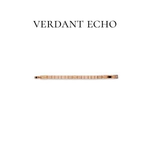 Synthetic white crystal mosaic golden bracelet-2