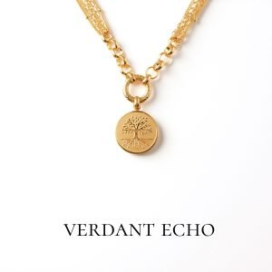 Tree of Life Golden Necklace